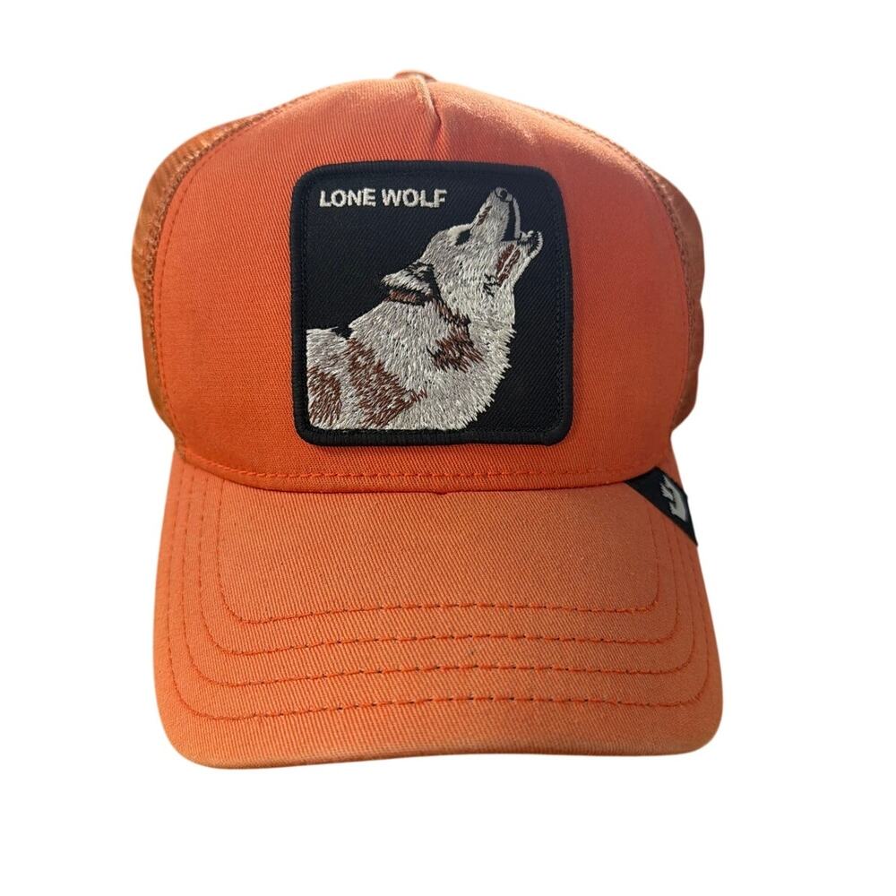 Goorin Bros Lone Wolf Trucker Hat Snapback Western Streetwear